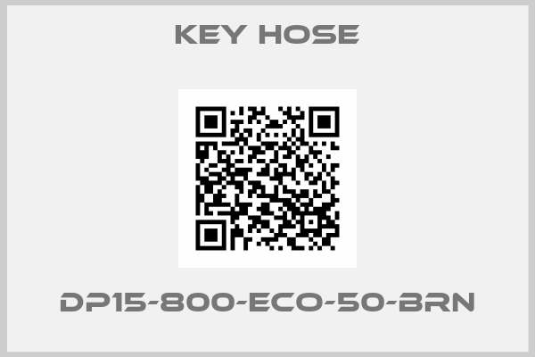 Key Hose-DP15-800-ECO-50-BRN
