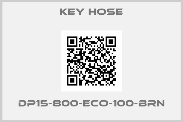 Key Hose-DP15-800-ECO-100-BRN