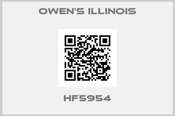 Owen's Illinois-HF5954