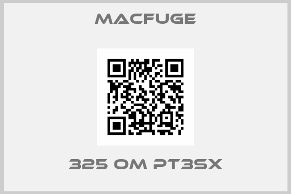 MACFUGE-325 OM PT3SX