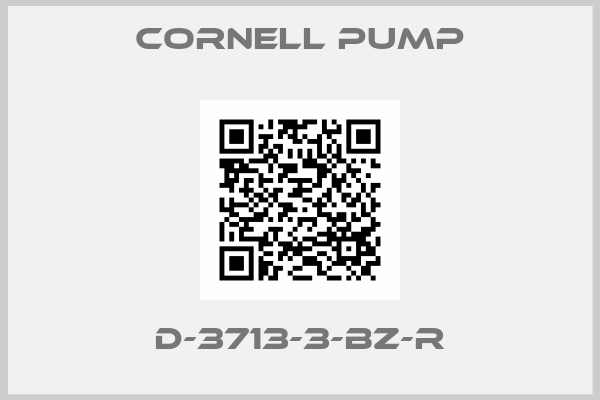 Cornell Pump-D-3713-3-BZ-R