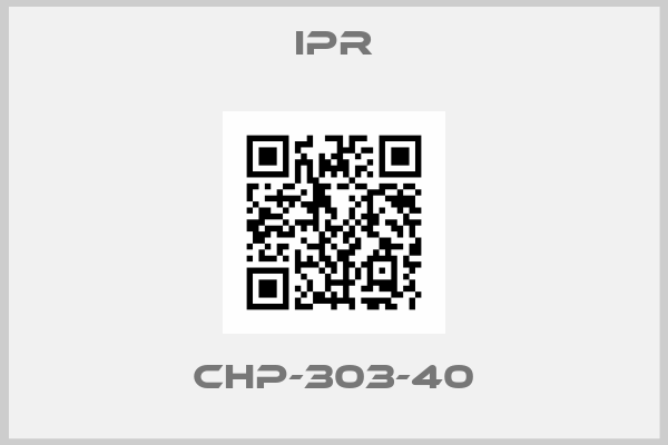 IPR-CHP-303-40