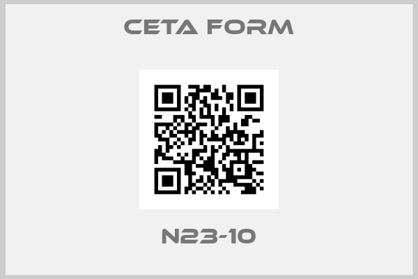 CETA FORM-N23-10