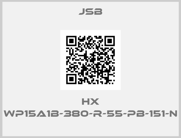 JSB-HX WP15A1B-380-R-55-PB-151-N