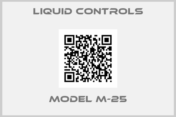 Liquid Controls-MODEL M-25
