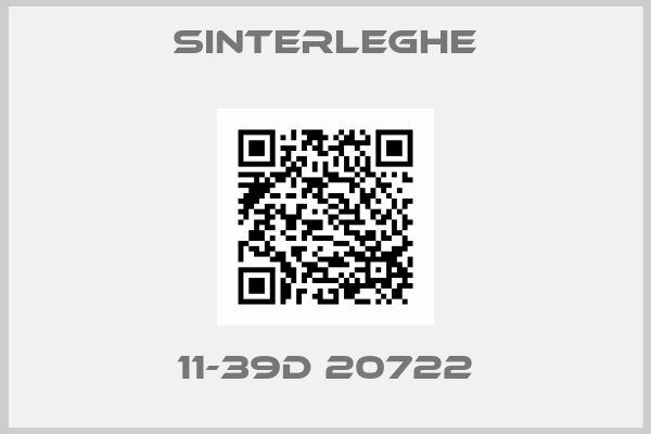 SINTERLEGHE-11-39D 20722