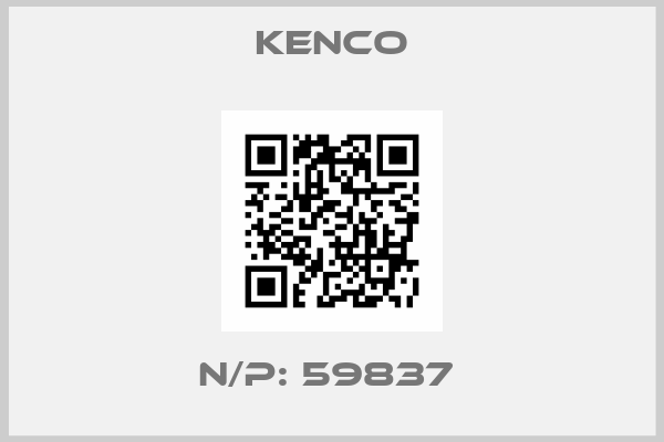 Kenco-N/P: 59837 