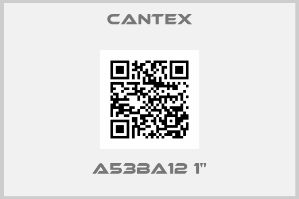Cantex-A53BA12 1"
