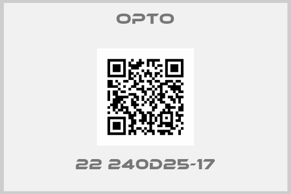 OPTO-22 240D25-17