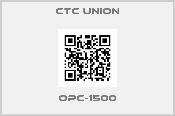 CTC Union-OPC-1500
