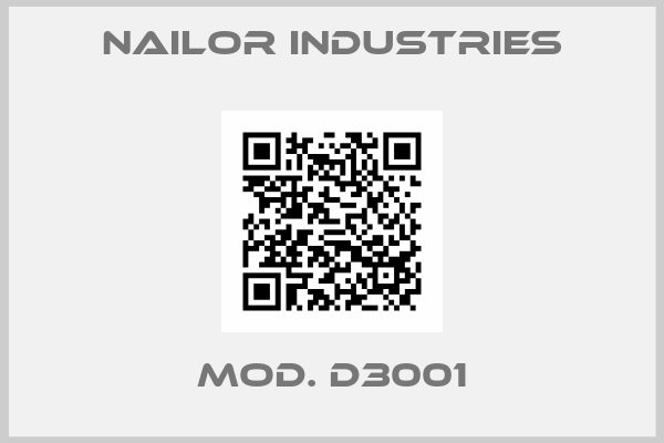 Nailor industries-Mod. D3001