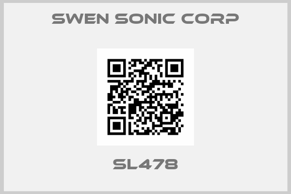 SWEN SONIC CORP-SL478