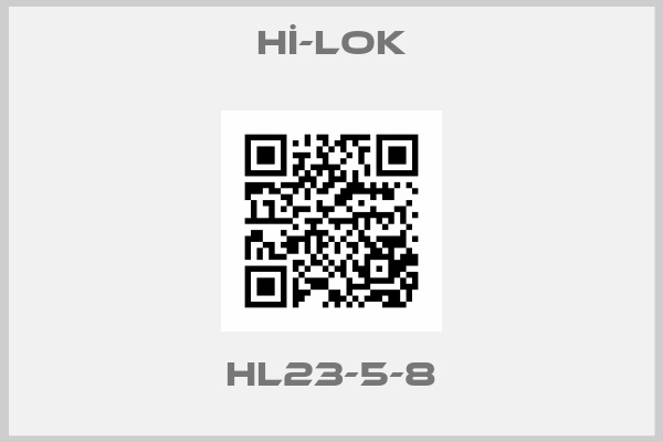 Hİ-LOK-HL23-5-8