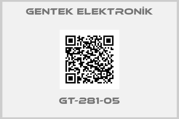 GENTEK ELEKTRONİK-GT-281-05
