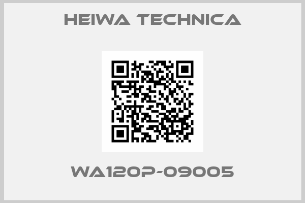 HEIWA TECHNICA-WA120P-09005
