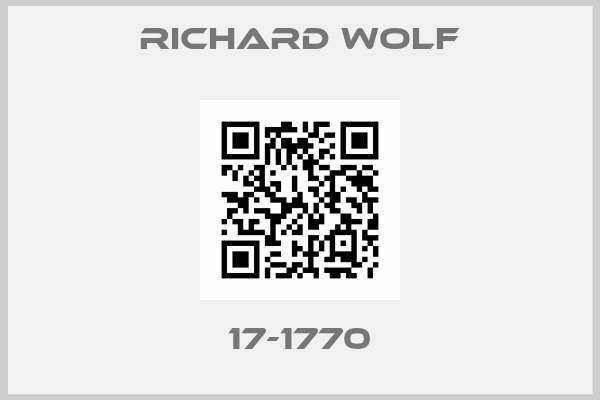 RICHARD WOLF-17-1770