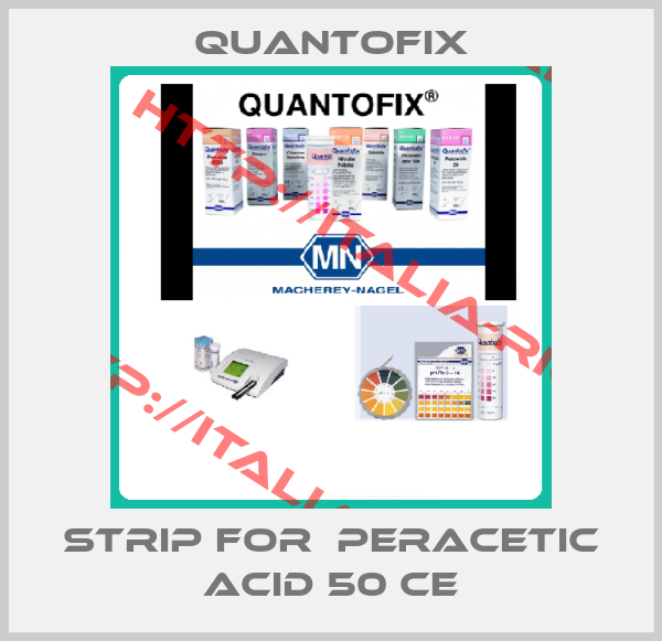 Quantofix-Strip for  Peracetic acid 50 CE