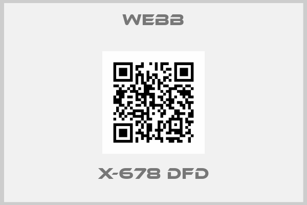 webb-X-678 DFD