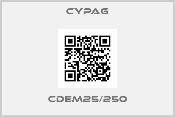 Cypag-CDEM25/250