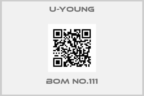 U-Young-BOM NO.111