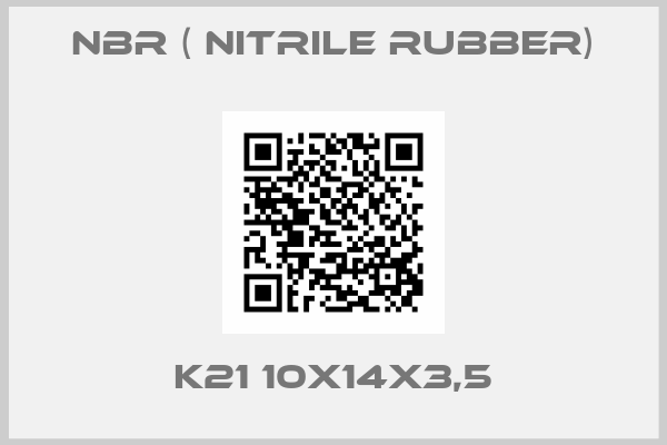 NBR ( Nitrile rubber)-K21 10x14x3,5