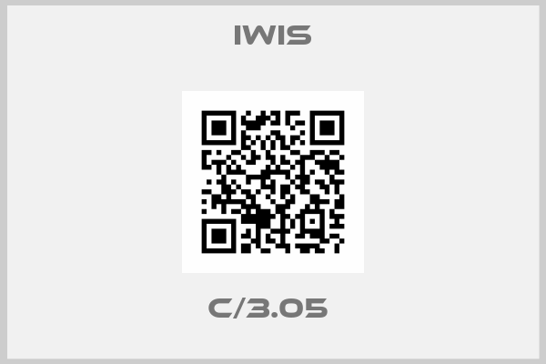 Iwis- C/3.05 