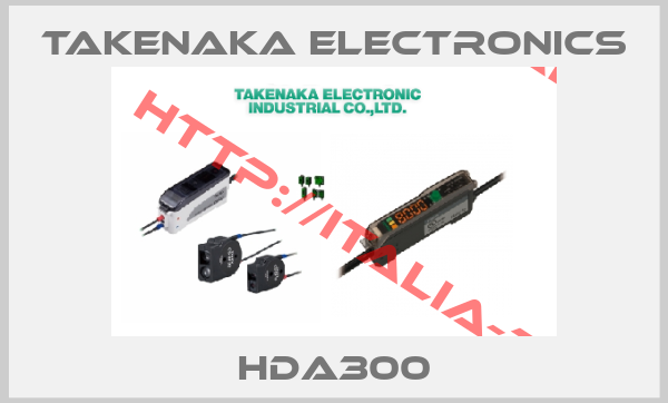 TAKENAKA ELECTRONICS-HDA300