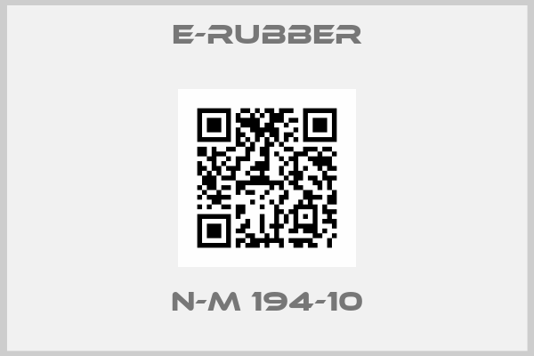 e-rubber-N-M 194-10