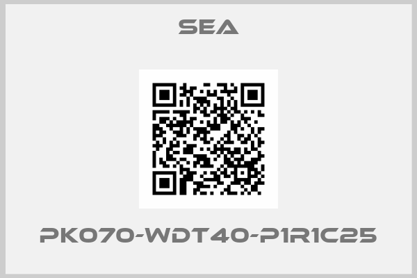 SEA-PK070-WDT40-P1R1C25