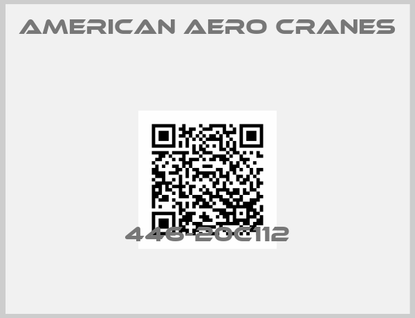American Aero cranes - 446-20C112