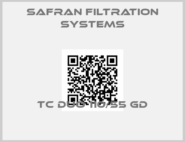 Safran Filtration Systems- TC DUO 110/55 GD