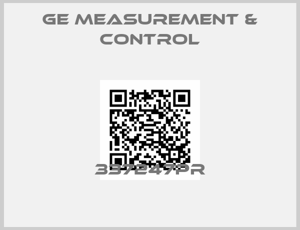 GE Measurement & Control-337247PR