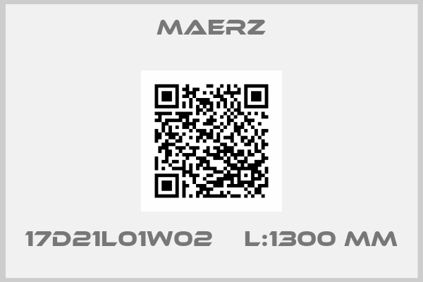 Maerz- 17D21L01W02    L:1300 MM