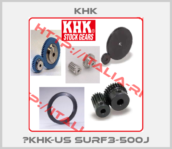 KHK-	KHK-US SURF3-500J