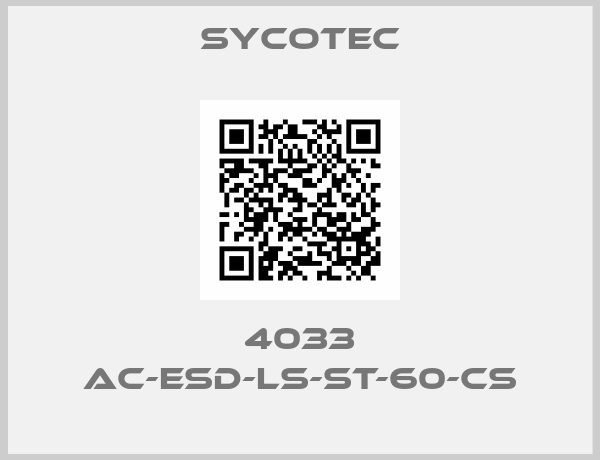SycoTec-4033 AC-ESD-LS-ST-60-CS
