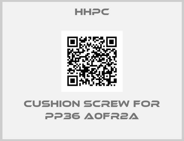 HHPC-cushion screw for PP36 A0FR2A