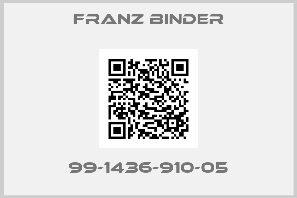 FRANZ BINDER-99-1436-910-05