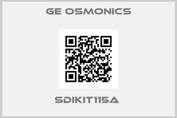 Ge Osmonics-SDIKIT115A 