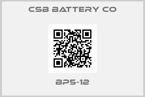 CSB Battery Co-BP5-12