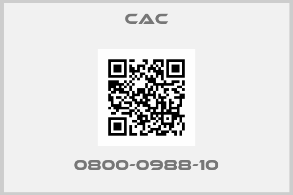 CAC-0800-0988-10