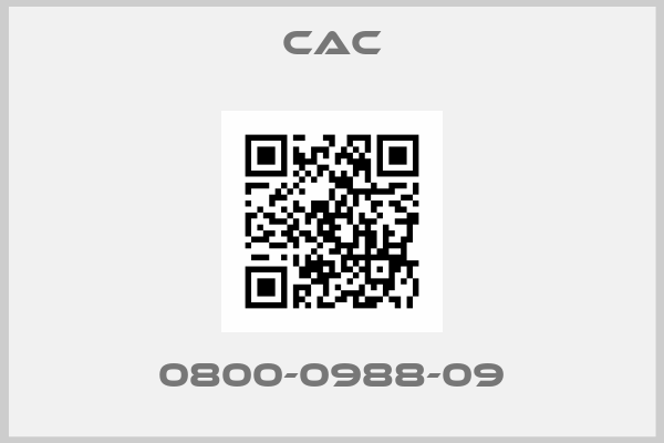CAC-0800-0988-09