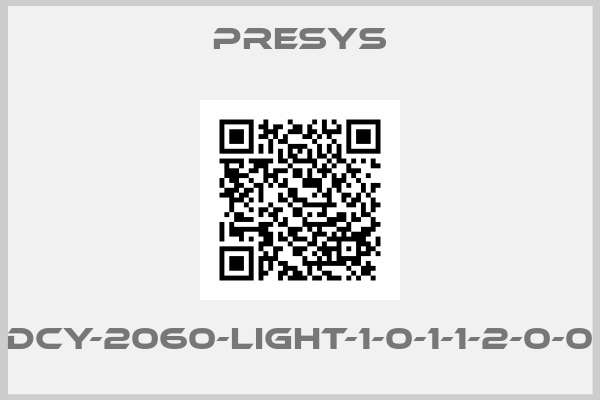 Presys-DCY-2060-Light-1-0-1-1-2-0-0