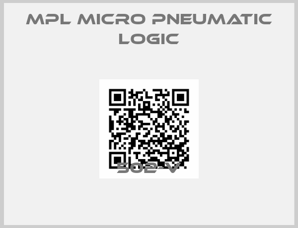 MPL Micro Pneumatic Logic- 502-V