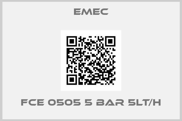 EMEC-FCE 0505 5 Bar 5LT/H