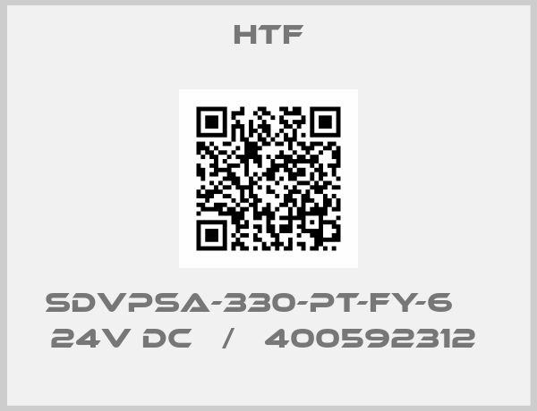 HTF-SDVPSA-330-PT-FY-6     24V DC   /   400592312 