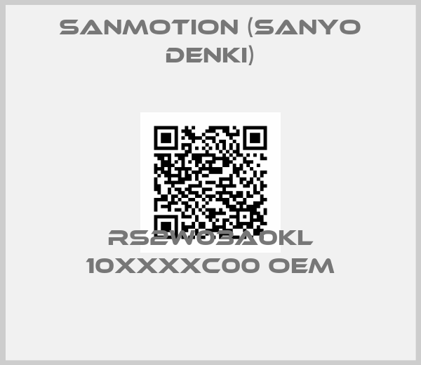 SANMOTION (SANYO DENKI)-RS2W03A0KL 10XXXXC00 oem