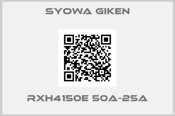 Syowa Giken-RXH4150E 50A-25A