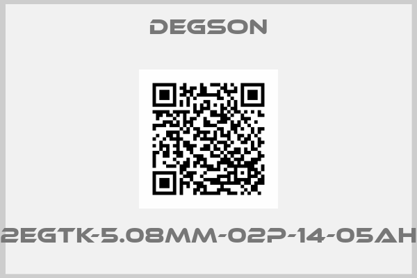 Degson-2EGTK-5.08MM-02P-14-05AH