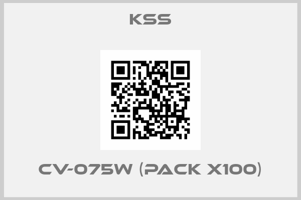 KSS-CV-075W (pack x100)