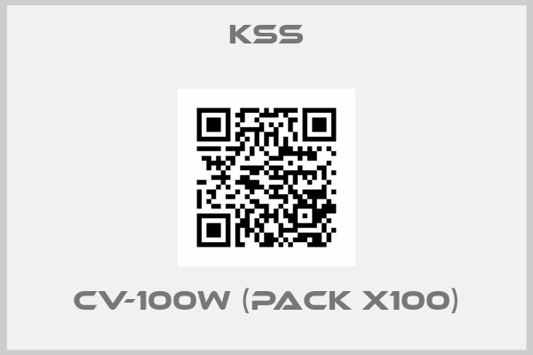 KSS-CV-100W (pack x100)